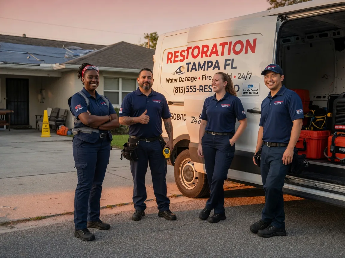 Water Damage Restoration company in Luana, IA